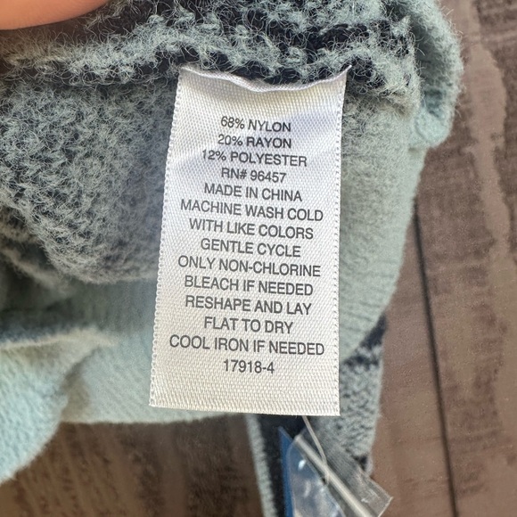 NWT Arizona Jean Company Cropped Cardigan Size Large - Picture 7 of 7